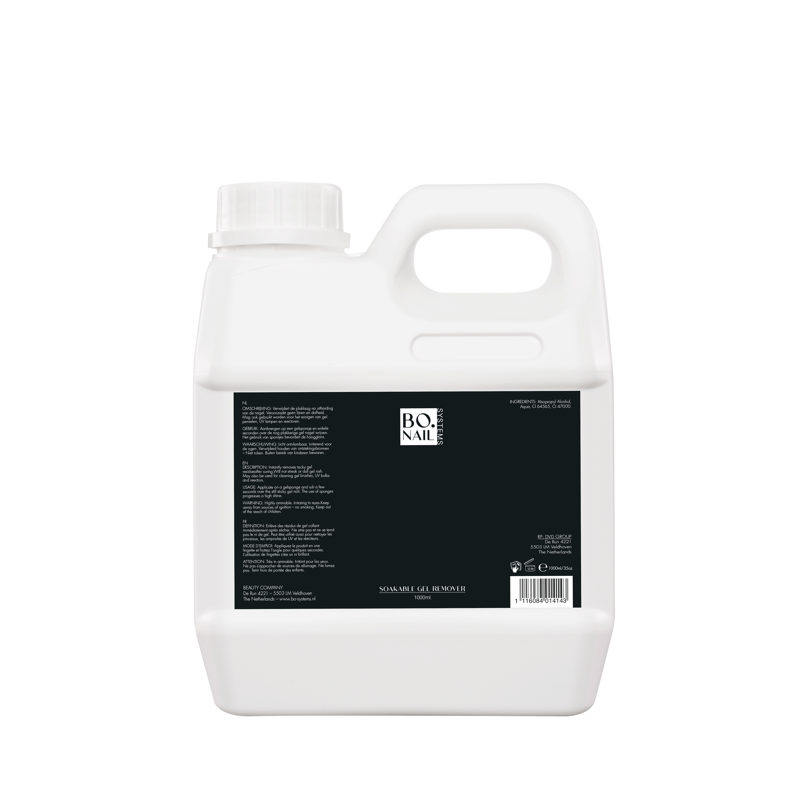 BO. Soakable Gel Remover 100 ml